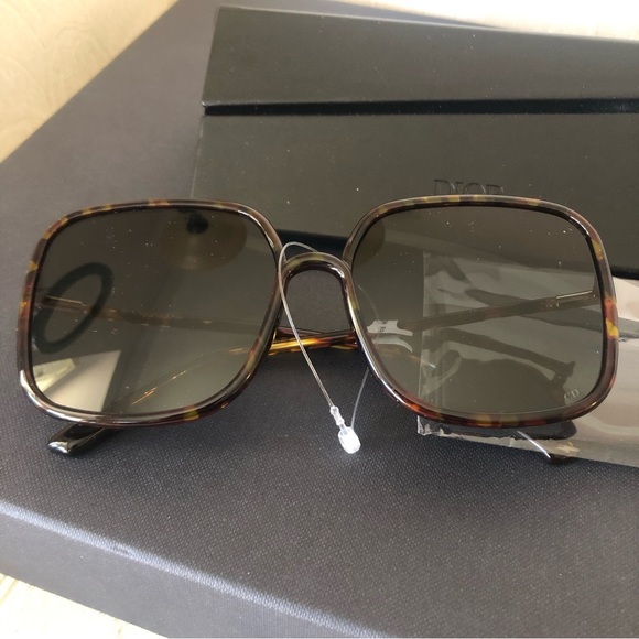 NIB CHRISTIAN DIOR Acetate So Stellaire 1 Sunglasses Tortoise - Picture 6 of 13